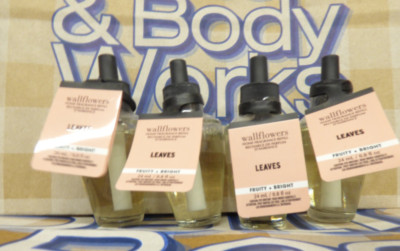 4 LEAVES Wallflower Refill Bulbs SEALED 0.8 oz Bath & Body Works LQQK
