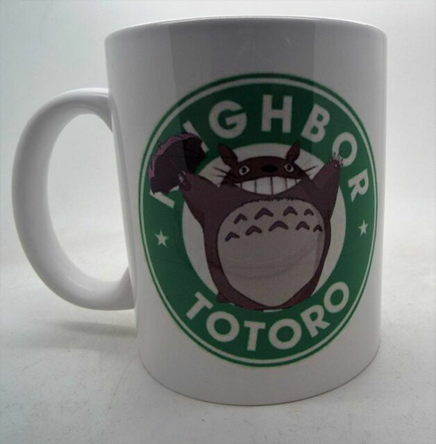 My Neighbor Totoro Starbucks Parody Mug Anime Mugs Gift Funny For Sale Online Ebay