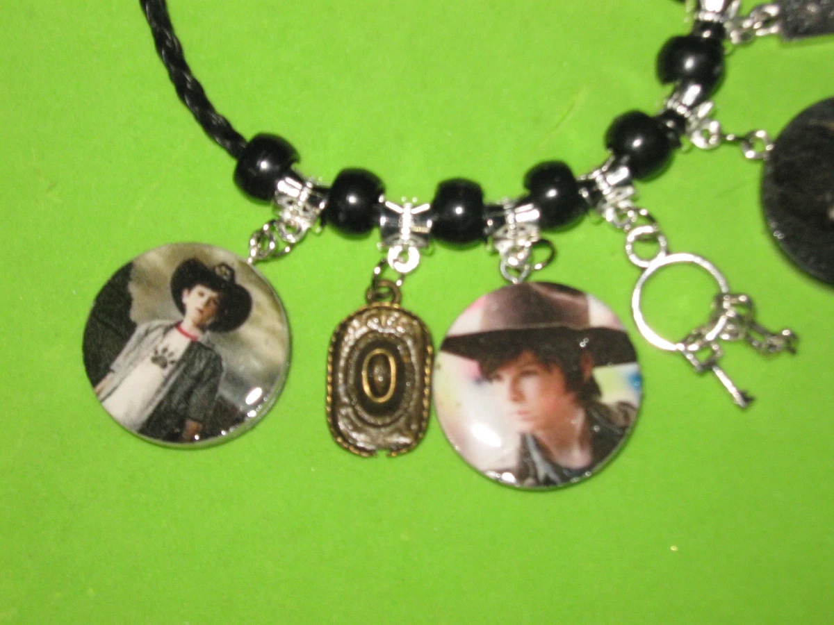 CARL GRIMES-R.I.P.- CHARM BRACELET -THE WALKING DEAD- HAND MADE | EBay