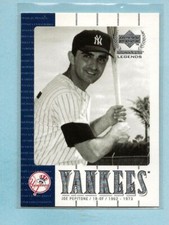JOE PEPITONE - 2000 Upper Deck Yankee Legends - #32 - Comb. Shipping