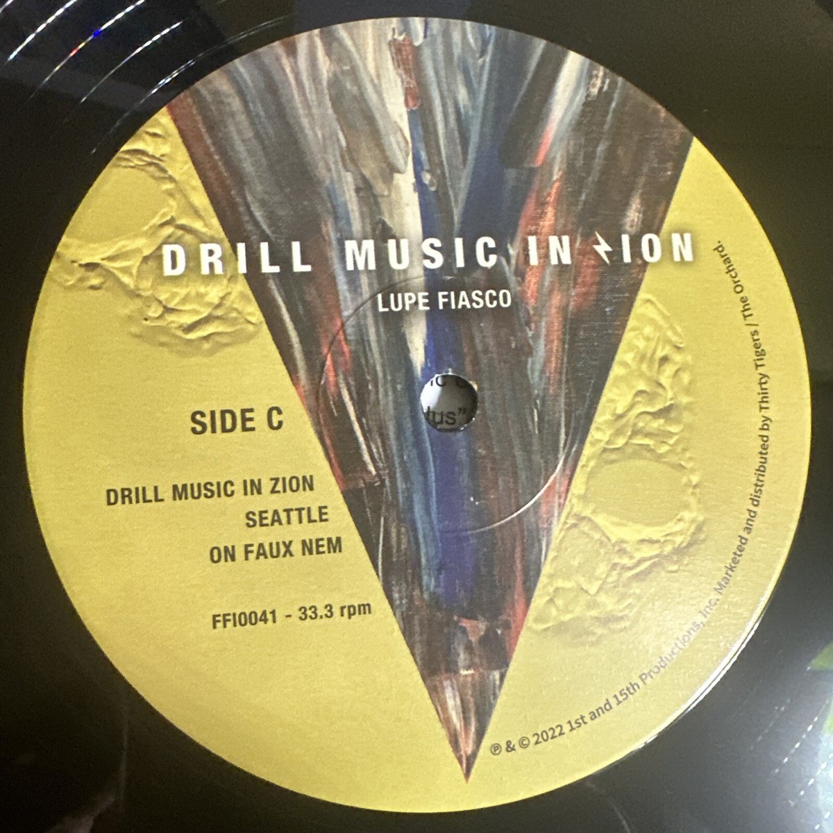 Lupe Fiasco Drill Music In Zion LP レコード Drill Music In