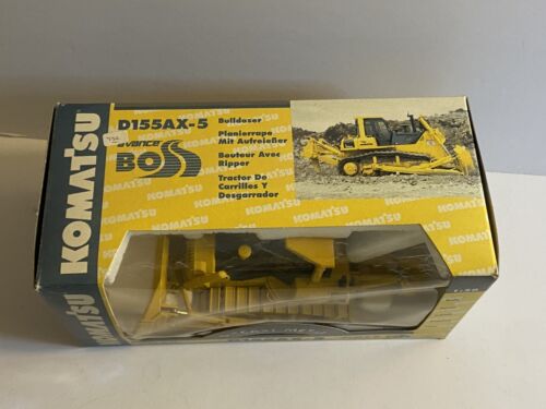HTF Joal 277 Komatsu D155AX-5 Avance Bulldozer w/ROPS & Cab 1:50 Die-cast w/ Box - Foto 11 di 14