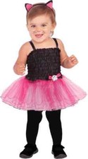 Cat Tutu Ballerina Kitty Animal Fancy Dress Halloween Baby Infant Child Costume
