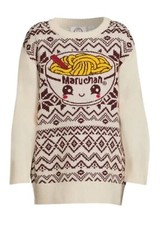 Maruchan Graphic Sweater - Kids Boys Size XL 14/16 Holiday Ugly Christmas