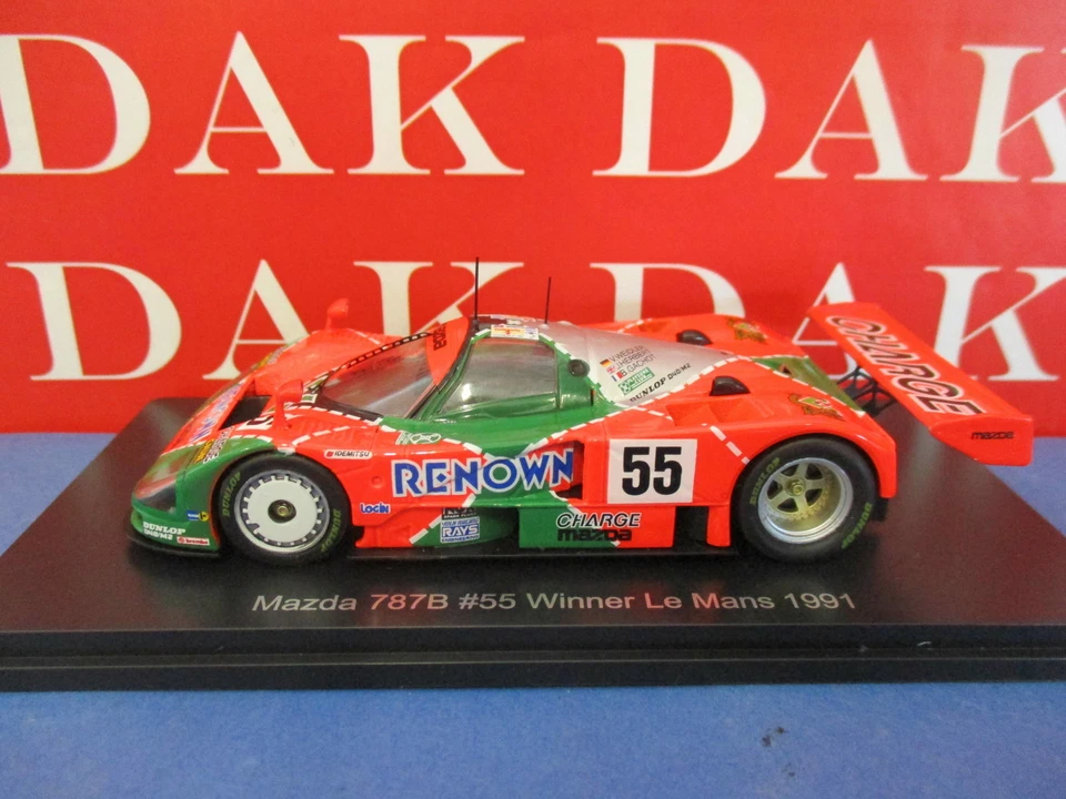 Die cast 1/43 Modellino Auto Mazda 787B 24H Le Mans 1991 - Immagine 2 di 4