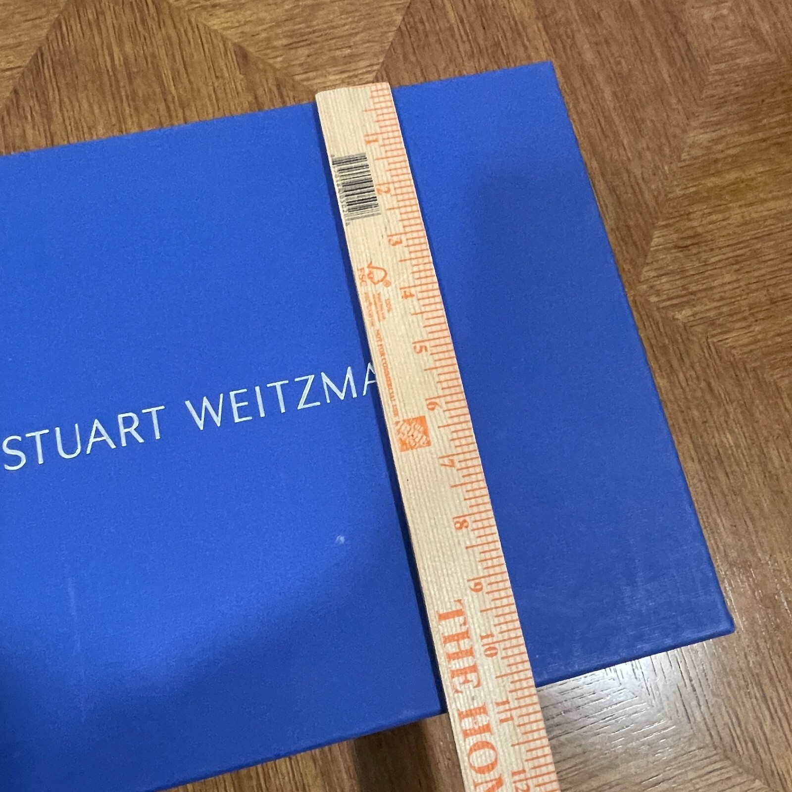 Stuart Weitzman Empty Gift Box with Dust Bag and Inserts 15” x 11” x 4”