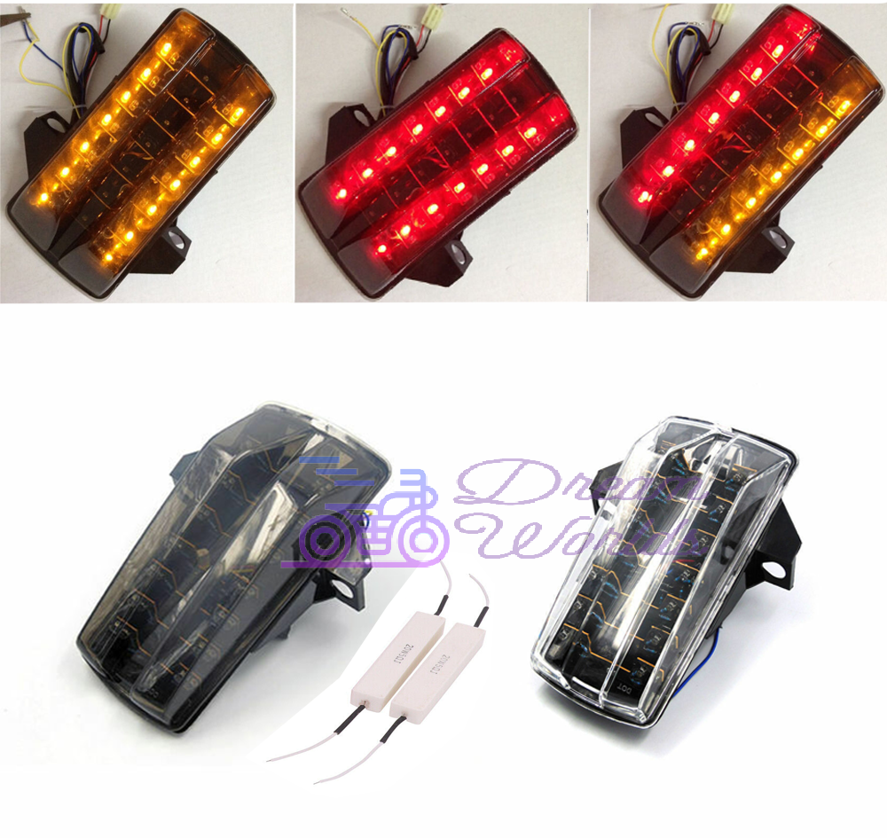 Turn Signal Integrated Tail Light For Suzuki SV650 650S SV650A SV1000S  2003-2012