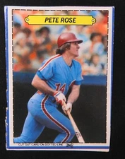 Pete Rose Baseball Cards +  Misc Items Lot