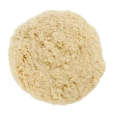 8" Wool Double Sided Buffing Pad for 2-Sided Compound Cutting  Polishing Pad