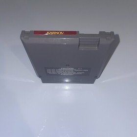 Karnov (Nintendo NES, 1988) Authentic - Tested & Working!