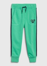 baby GAP Toddler Logo Green Joggers Size 4 Years NWT