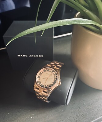 Marc Jacobs Armbanduhr Roségold Damen