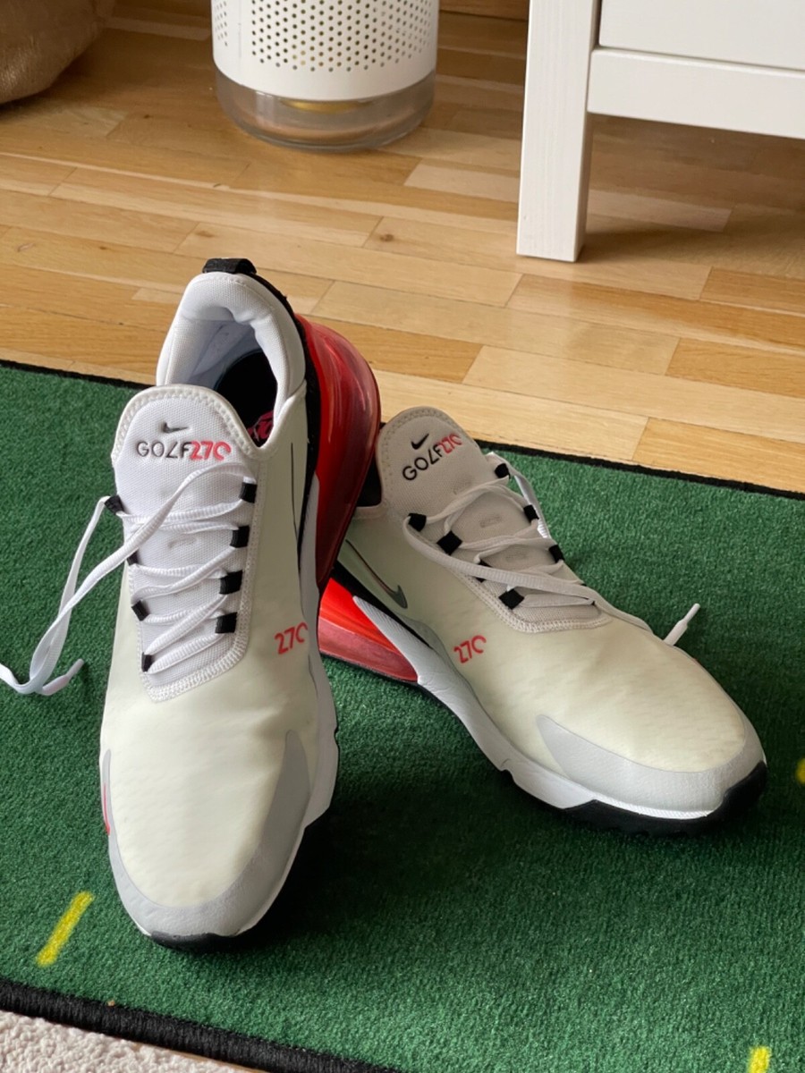 Nike Golf Air Max 270 ホワイト/レッド Nike Air Max 270 Golf White/Red - Size 12 | eBay