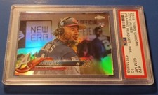 2018 Topps Chrome Ozzie Albies RC SP Headset Variation Refractor PSA 10