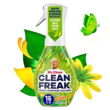Clean Freak All Purpose Cleaner Spray, Multi-Surface Cleaning, Gain, 16 fl oz 0.46 per fl oz