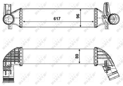 NRF Intercooler 30463 - BRAND NEW - GENUINE - 5 YEAR WARRANTY