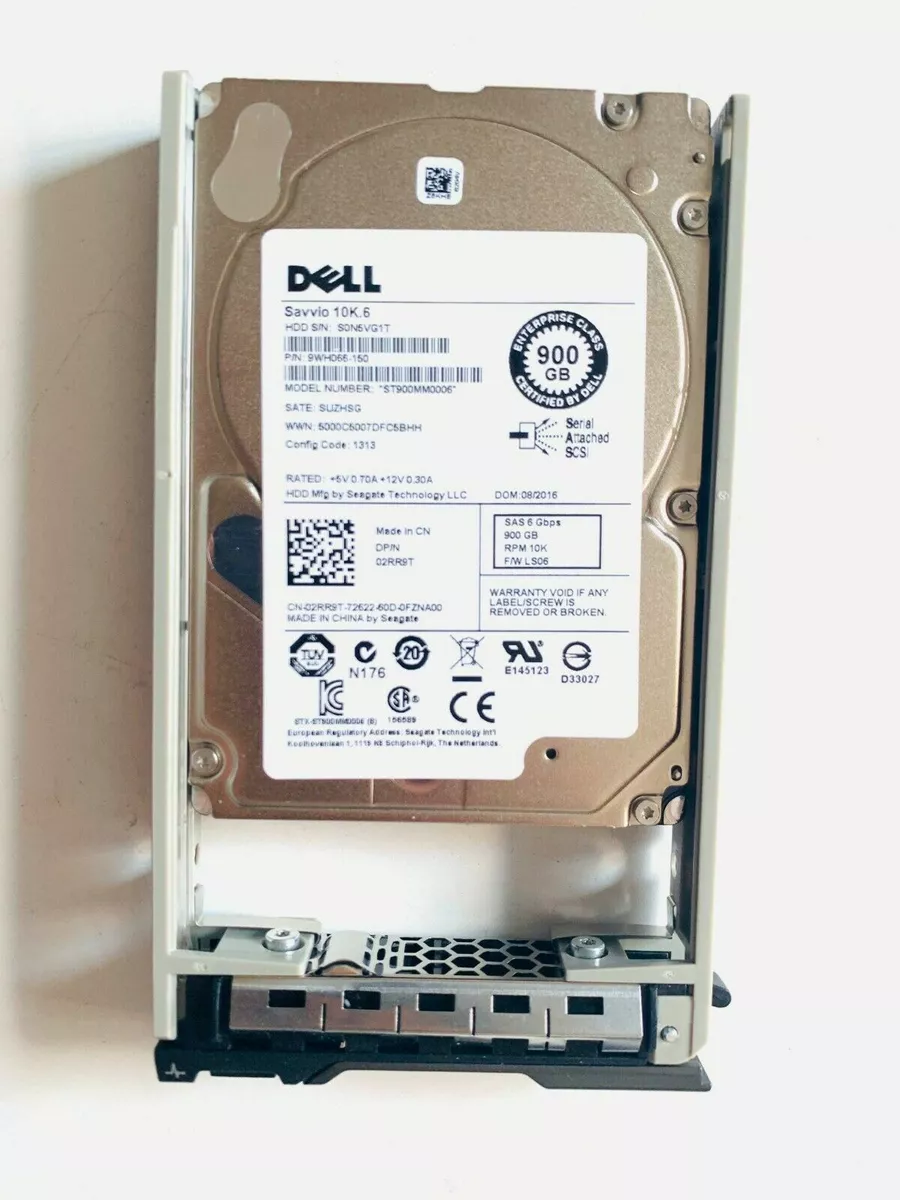 Dell XRRVX 900GB 10K SAS 6G 2.5 サードパーティーエンタープライズ