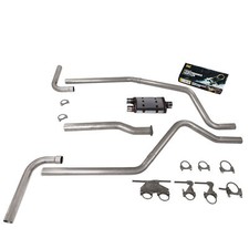 Direct Fit Dodge Ram 1500 19-25 2.5 Dual Exhaust Magnaflow Ss Muffler Side E