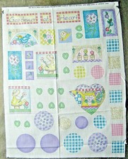 GARDENER AT HEART Motifs for Fusible Appliques Small Panel Daisy Kingdom 1996