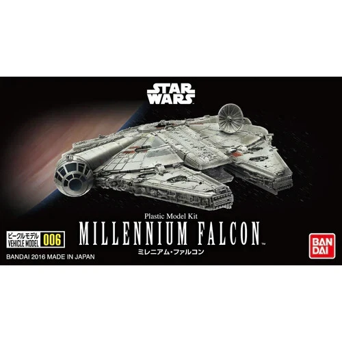 #006 1/350 Millennium Falcon "Star Wars" Model Kit Bandai Hobby