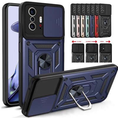 Case For Xiaomi 15T 14T 13T 12T Pro Shockproof Armor Magnetic Ring Stand Cover