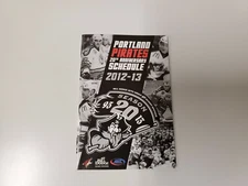RS20 Portland Pirates 2012/13 Minor Hockey Pocket Schedule - Dunkin' Donuts