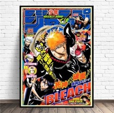 Bleach Anime Manga Style Canvas Poster Art Home Decor Gift Idea Portrait Fan Art