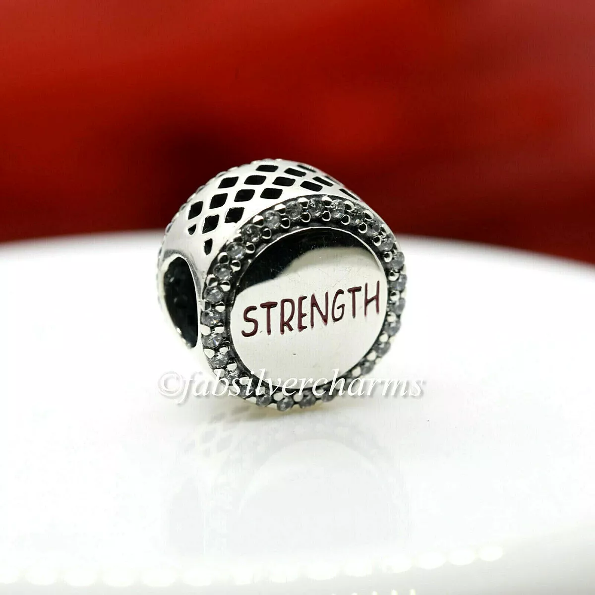 Ribbon of strength pandora best sale charm