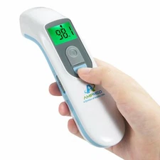 Amplim Non-Contact Touchless Infrared Digital Forehead Thermometer (No Touch) BL