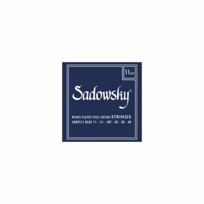 SADOWSKY Blue Label Guitar String Set, Nickel Plated Steel - 011-048