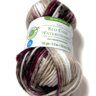 Loops & Threads Yarn Eco Cozy Watercolors - 145 Yards