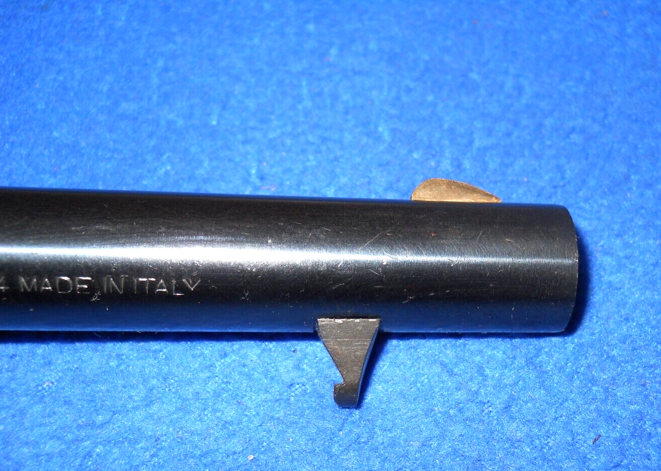 ASM Armi San Marco 1860 NAVY BP .44cal BLUED 8" BARREL Italy colt copy