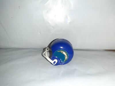 VTG SAN DIEGO CHARGERS NFL GUMBALL MINI FOOTBALL HELMET OPI WHITE BOLT ...
