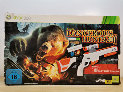 Xbox 360 - Cabela's Dangerous Hunts 2011 (Ohne Spiel) nur TOP SHOT ELITE Contr.