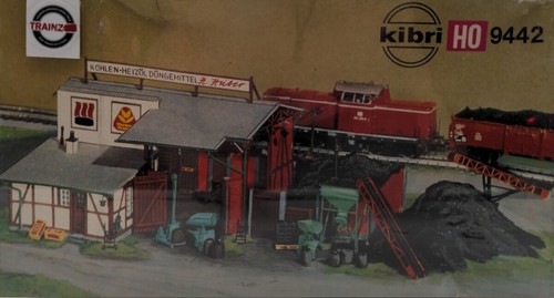 Kibri B-9442 HO Estación de Carbón Proveedor Tienda Tren Ferrocarril Kit de Construcción | Condition: New