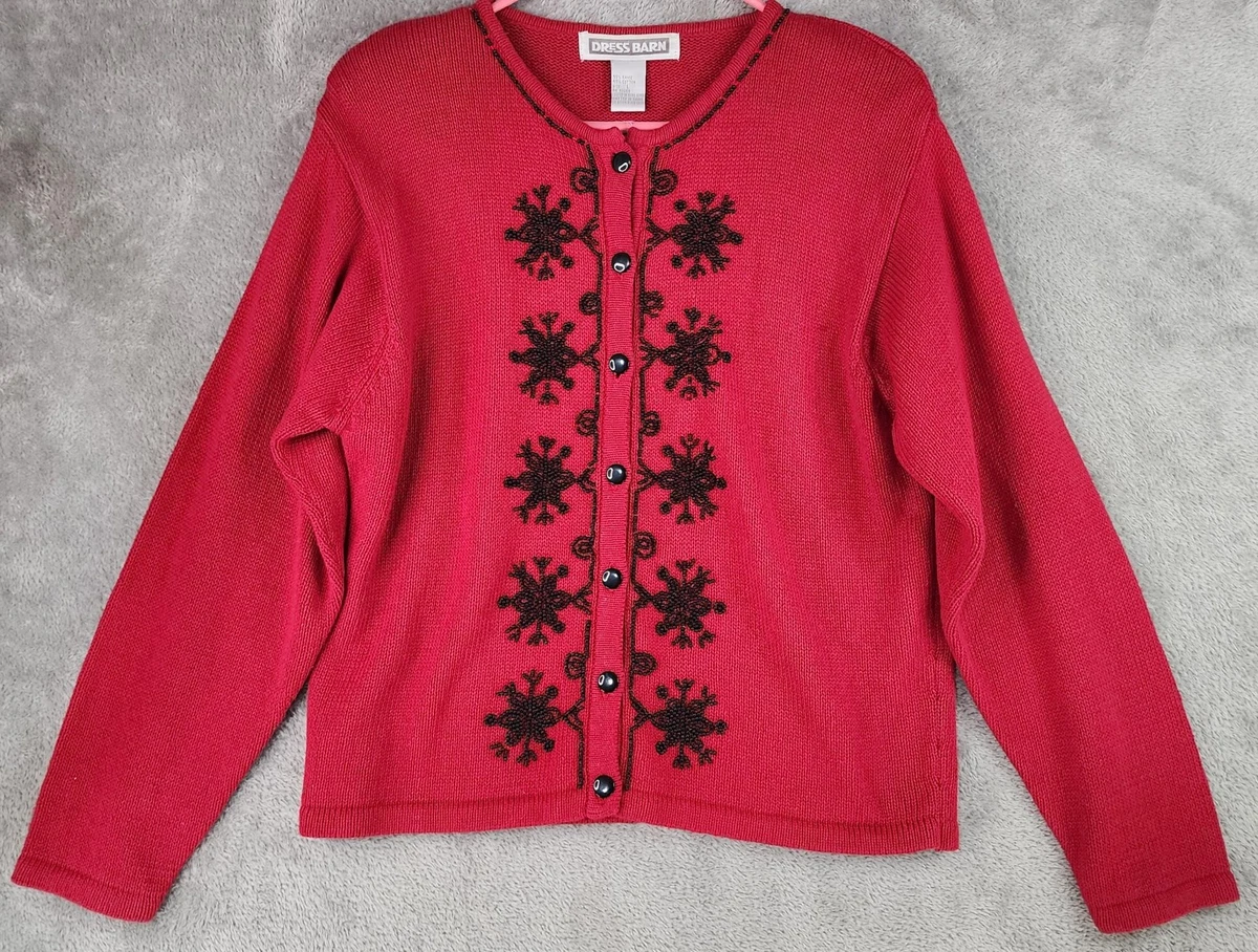 Dressbarn Cotton Christmas Sweaters for Women for sale | eBay