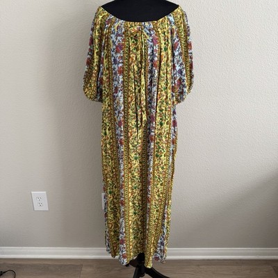 easel maxi dress Easel PRINT MIX TIERED MAXI DRESS Medium