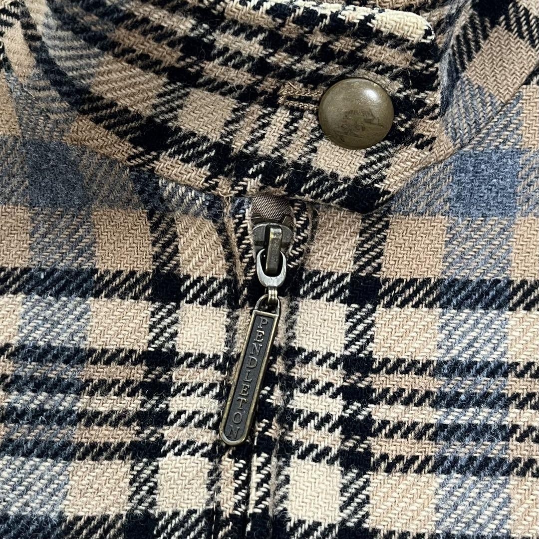 PENDLETON Swing Top Jacket Virgin Wool Check Size… - image 6