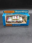 Vintage 1981 Matchbox Lesney Superkings K-84 Peugeot 305- White Rally Design