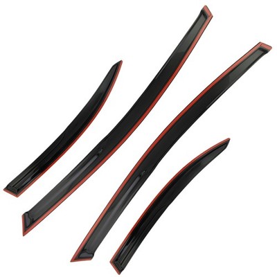For 2006-2011 Honda Civic  Window Vent Visor Sun Rain Guards Wind Deflectors