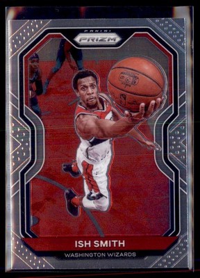 2020-21 Prizm Basketball Ish Smith Washington Wizards #37  2 Card Lot