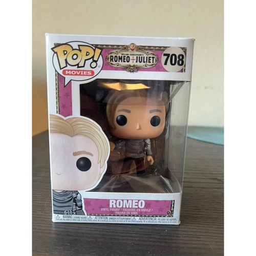 VAULTED Romeo Funko Pop #708 & Juliet Shakespeare Leonardo Dicaprio Movies Baz