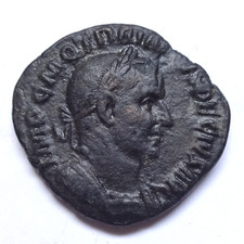TRAJAN DECIUS - SESTERTIUS - ROMAN COIN