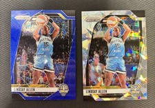 2024 Prizm WNBA Lindsay Allen - Blue Lazer/ Cracked Ice #107