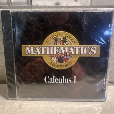 Learning Tools That Work Mathematics Calculus 1 CD-ROM PC ~ FACTORY SEALED