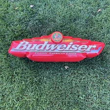 Budweiser Classic American Lager Inflatable Hanging Sign Advertising Tested 40in