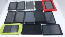 Lot of 13 Various Cosmetically Good Android Tablets for Parts / Repair Bundle