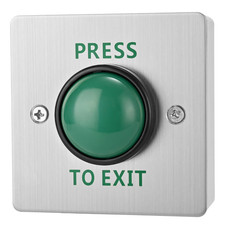 Push to Exit Button for Door Access Control Big Press Button IP68 Waterproof 304