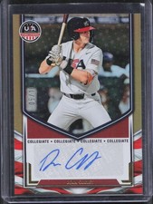 2025 Panini USA Stars & Stripes Dean Curley National Team Auto Holo Gold /10