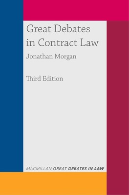 Great Debates in Contract Law | Jonathan Morgan | Englisch | Taschenbuch | 2020